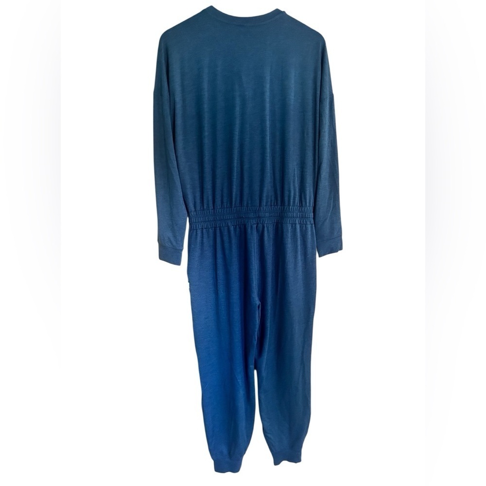 Vuori Lux Henley Jumpsuit in Dark Navy - Picture 3 of 5